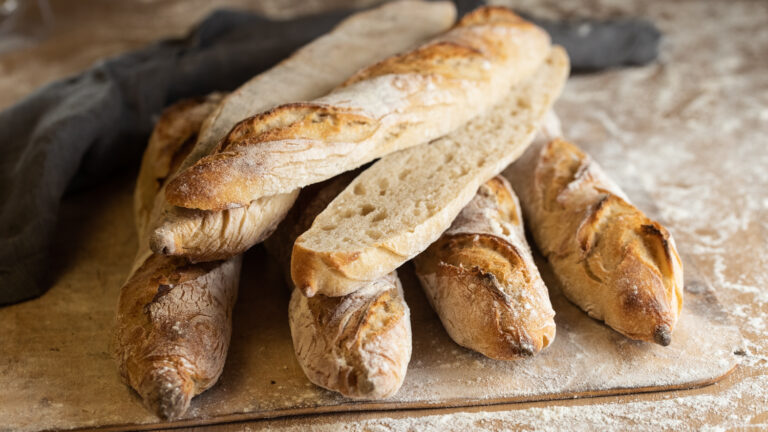 Baguette Rezept mit Übernachtgare