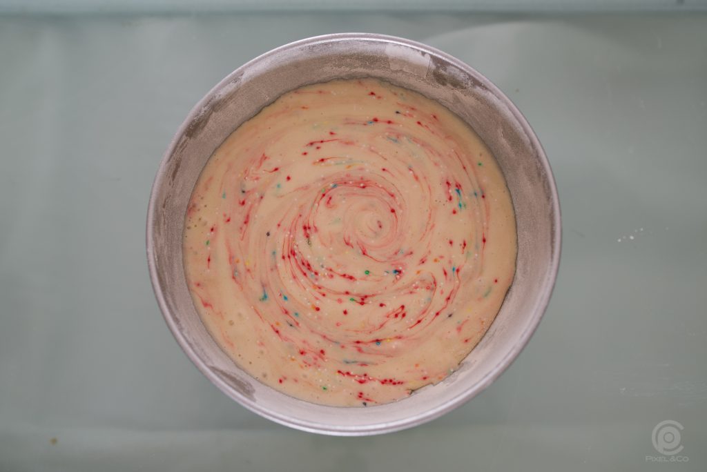 Einhorn-Torte Tag 1 - Fondant und Teig Rezepte-SilkesWelt.de Teig für den Einhorn Kopf