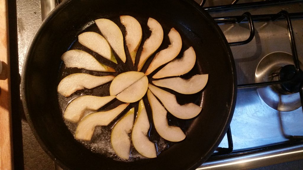 Birnen-Pfannkuchen Rezepte-SilkesWelt.de Birnen in der Pfanne
