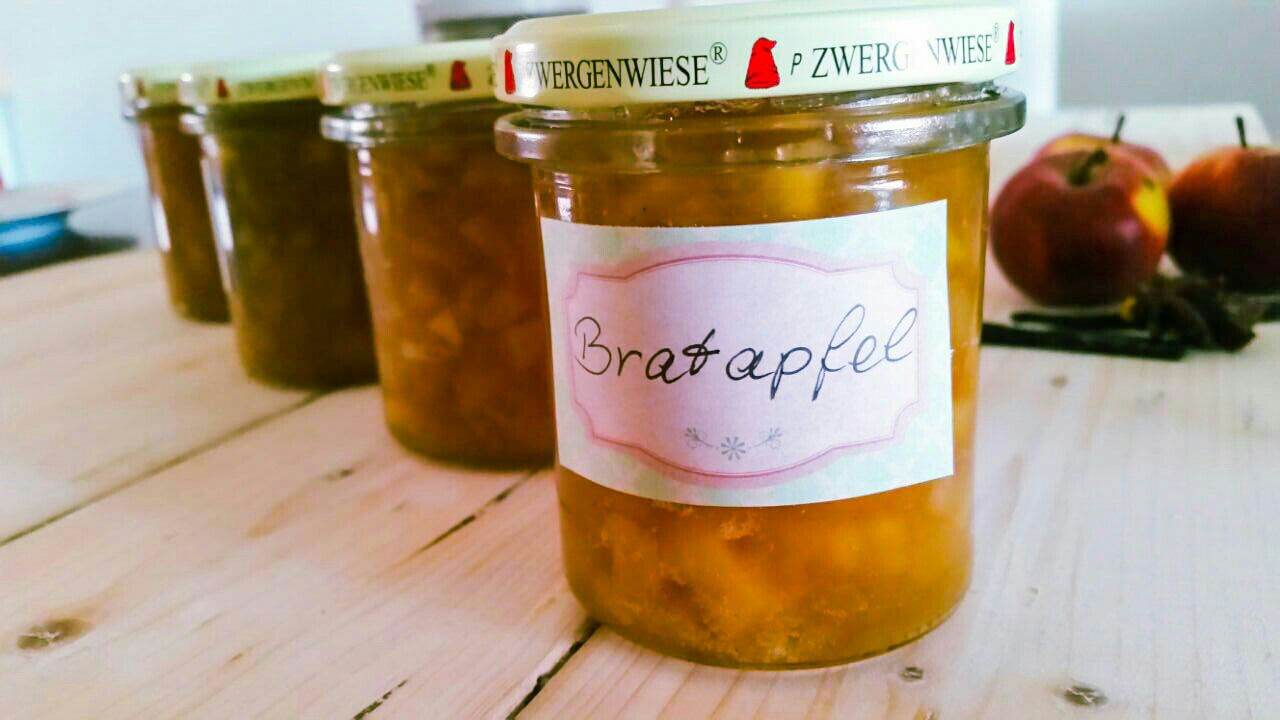 Bratapfel im Glas mein Rezept für Silkes Welt zum nach kochen