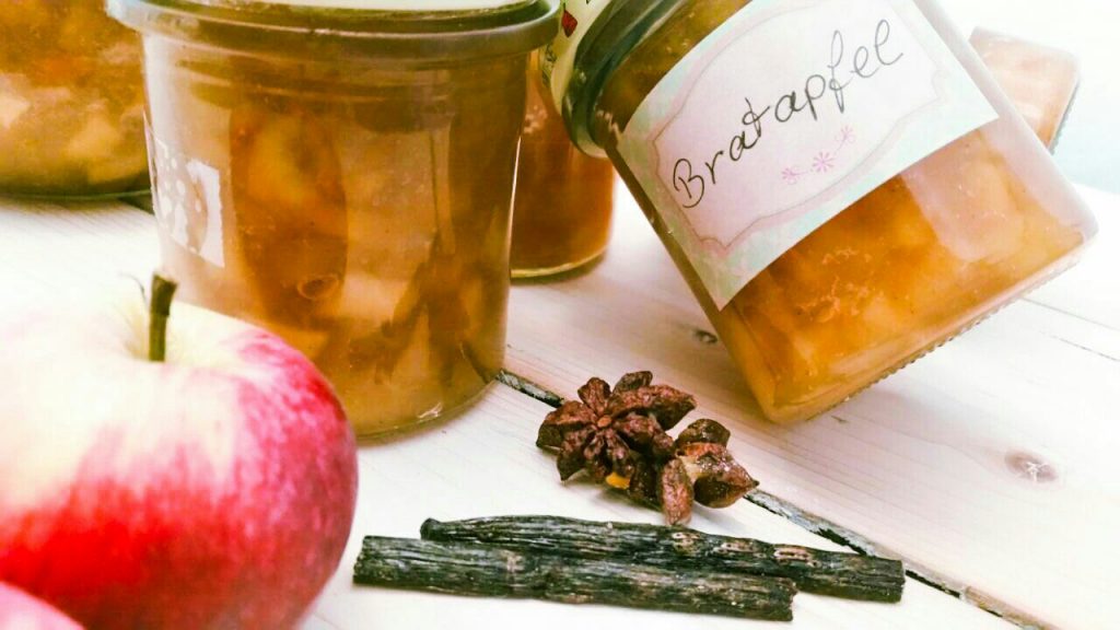 Bratapfel im Glas mein Rezept für Silkes Welt zum nach kochen