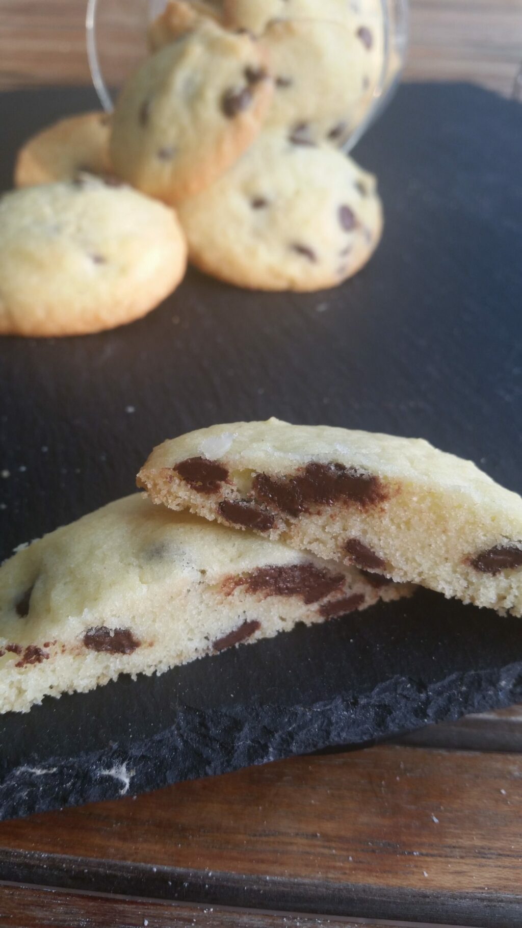 american choco cookies