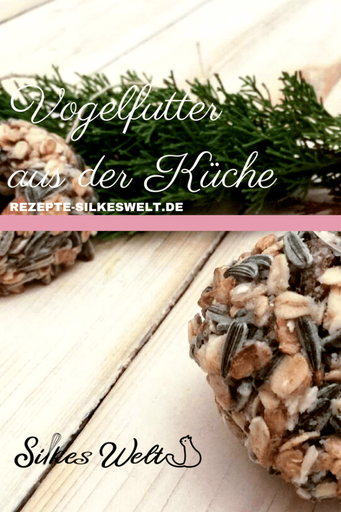 Vogelfutter aus der Küche Rezepte-SilkesWelt.de Vogelfutter aus der Küche - Meisenknödel und Futterringe selbst herstellen -