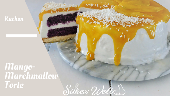 mango Marshmallow Torte blog silkeswelt