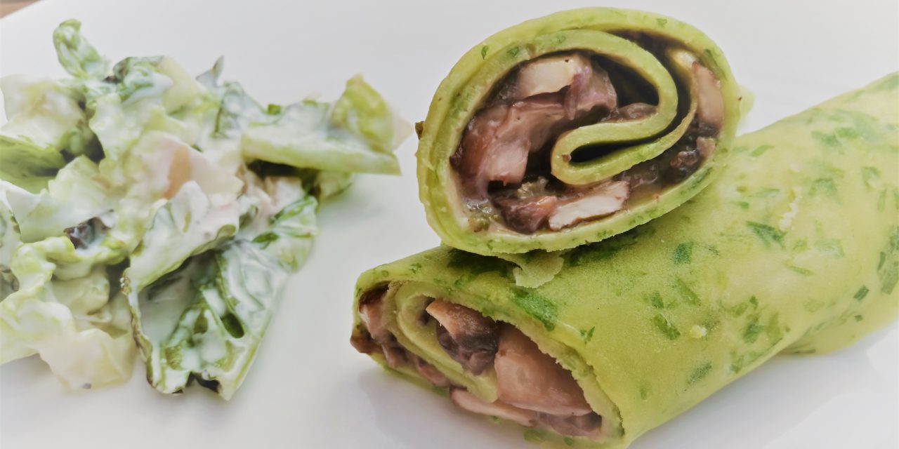 Bärlauch Pfannkuchen zum nachbacken. Rezepte-SilkesWelt Bärlauch Pfannkuchen zum nachbacken. Rezepte-SilkesWelt