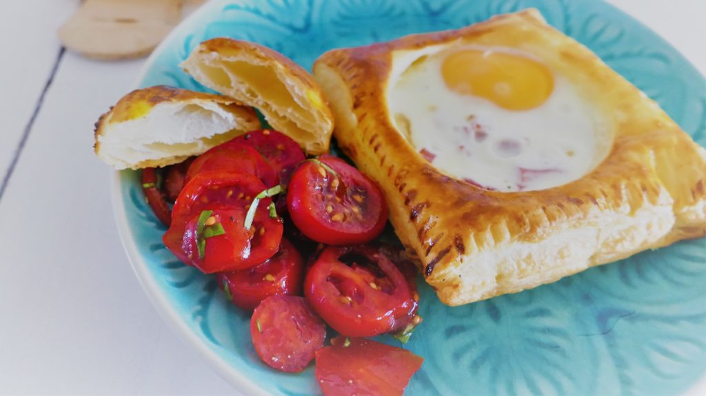 Blätterteigtaschen Snack