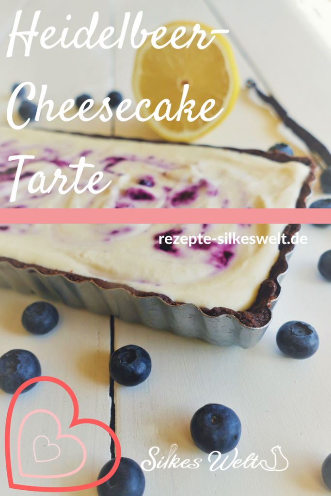 Heidelbeer Cheesecake Tarte