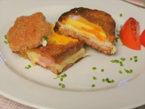 Käse Schinken Sandwich