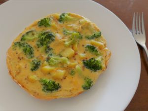 Tortillia de patatas mit brokkoli