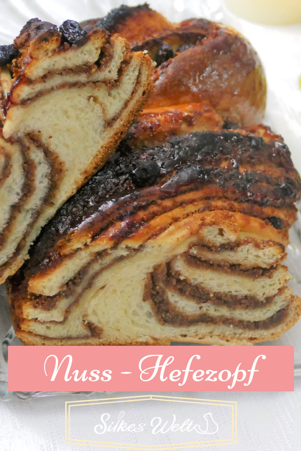 Saftiger Nuss-Hefezopf selbst backen. Ganz einfach. Saftiger Nuss-Hefezopf selbst backen. Ganz einfach.