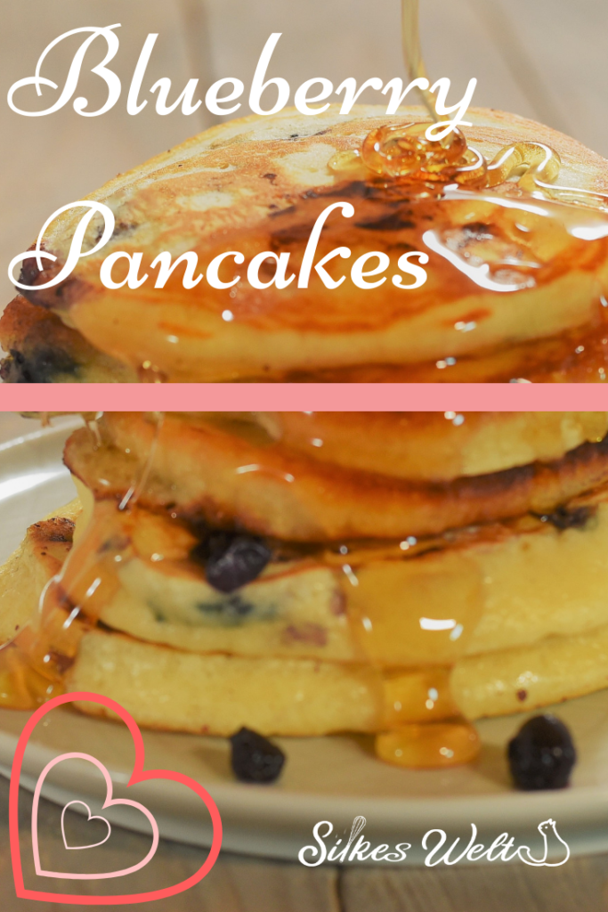 Blueberry pancakes Rezept