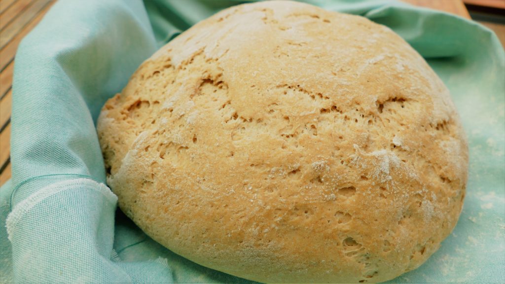 Rezept für frischen Brot aus Sauerteig