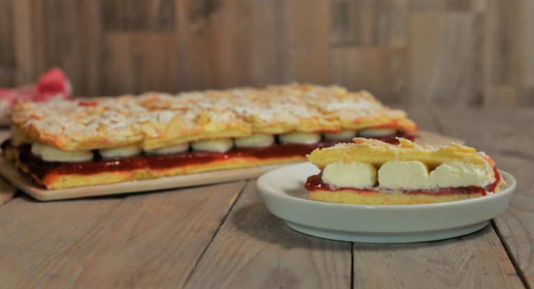 Erdbeerschnitte