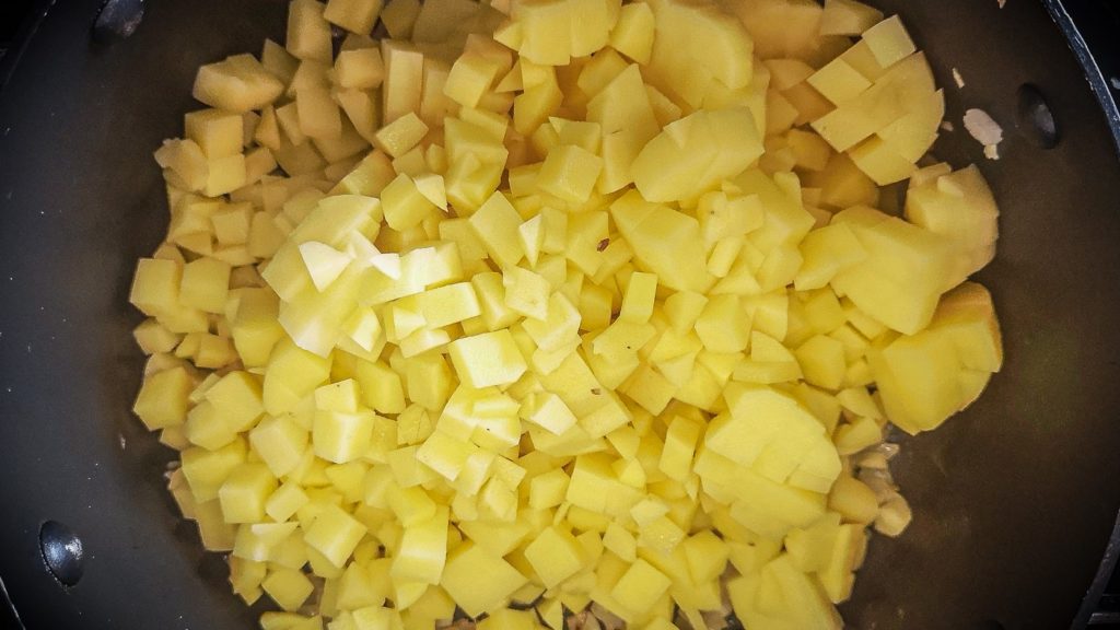 Lach- Kartoffelsuppe vegan