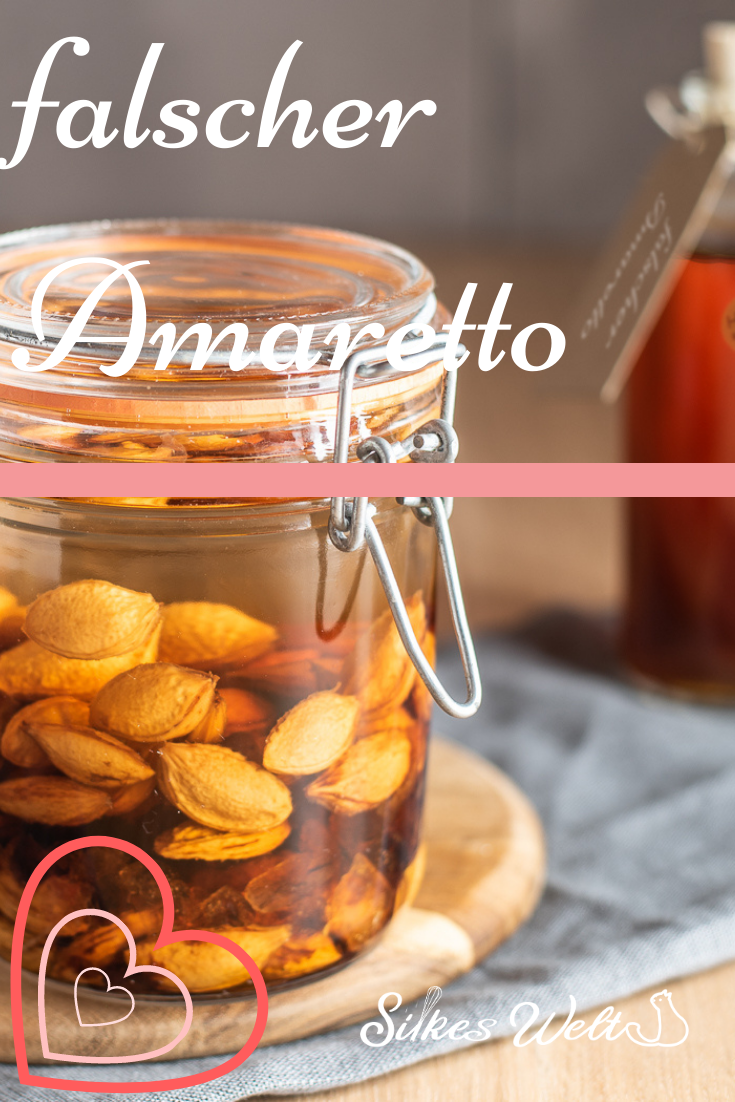 falscher Amaretto Pinterest1 Rezept für falschen Amaretto