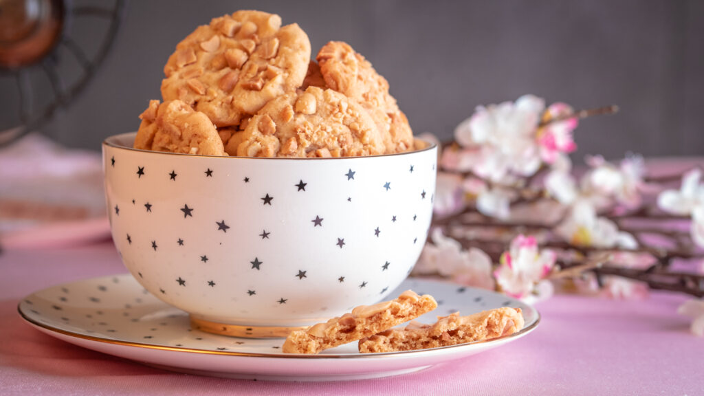 rezept für Erdnussbutter Cookies