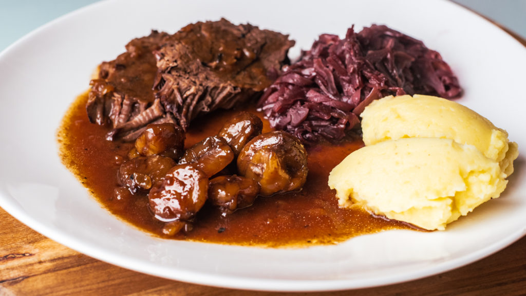 Sauerbraten Rezepte-SilkesWelt.de veganes Maronen Rezept