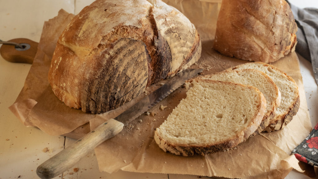 Easy peasy Brot ohne Kneten Rezepte-SilkesWelt.de