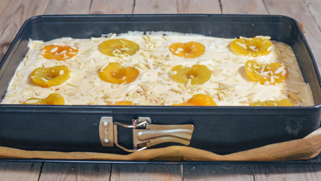 Pfirsich-Blechkuchen - rezepte-silkeswelt.de