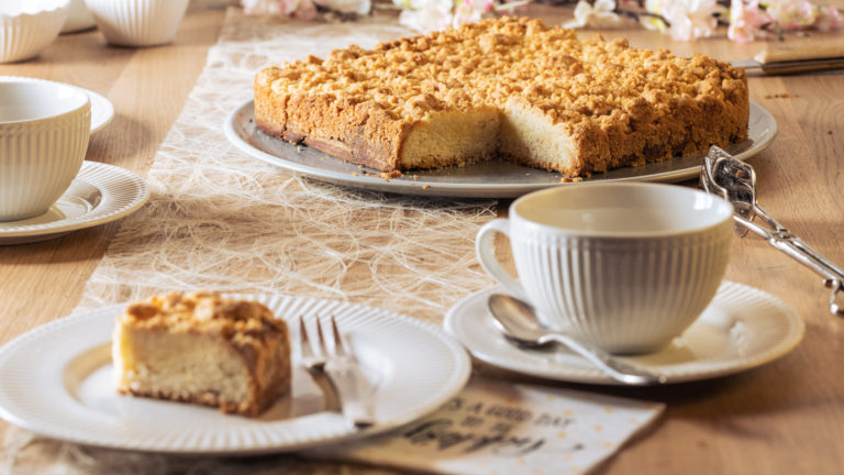 Einfacher Streuselkuchen / Blechkuchen von der Großmutter