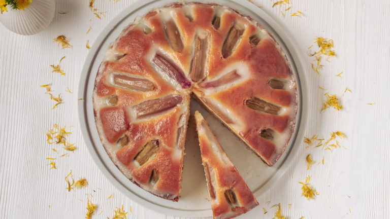 Rhabarberkuchen Rezept