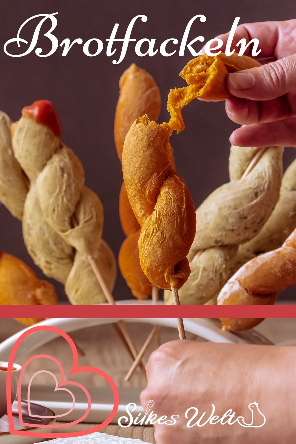 Brotfackeln Pinterest1 Stockbrot Rezept
