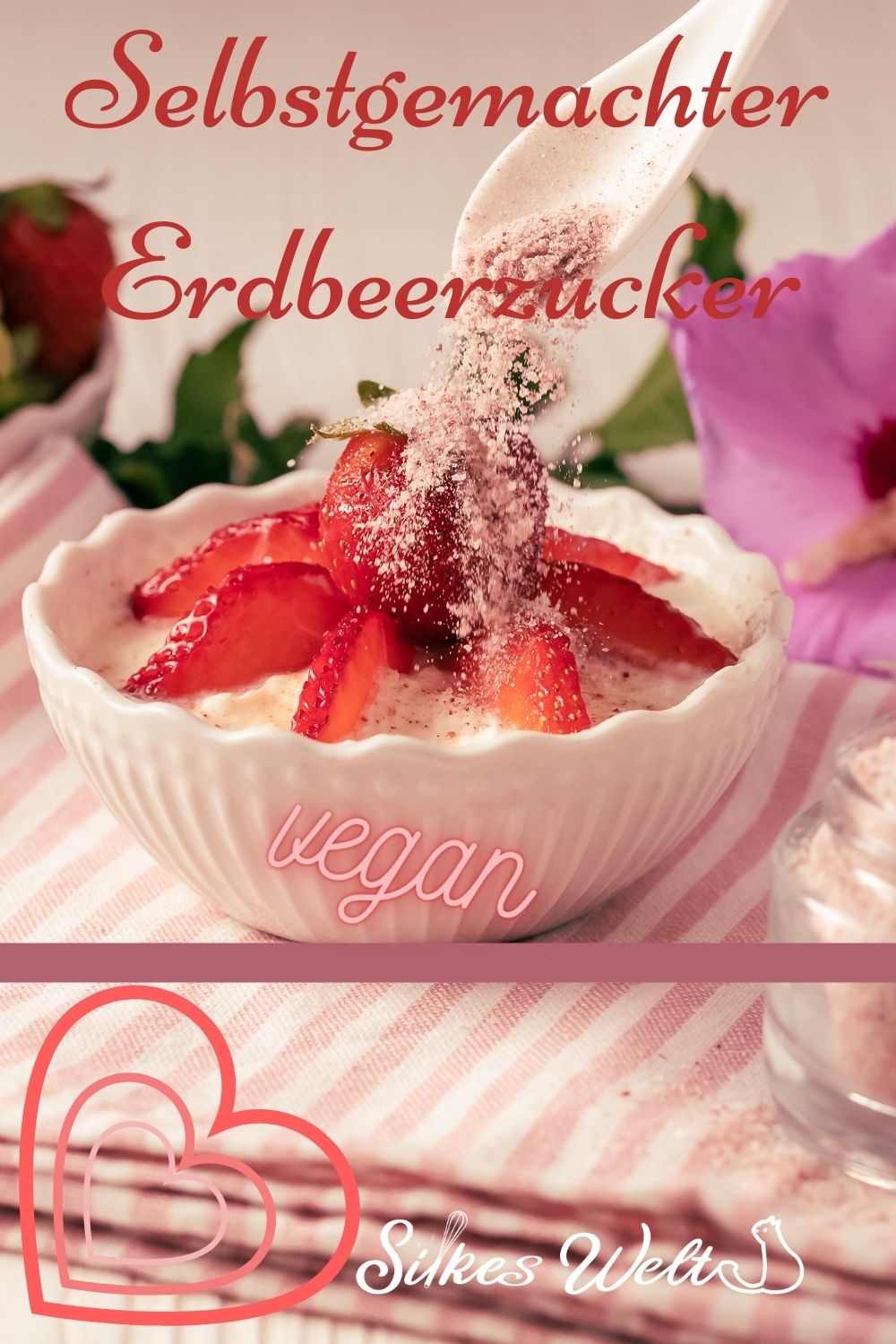 Erdbeerzucker Pinterest1 Erdbeerzucker rezept