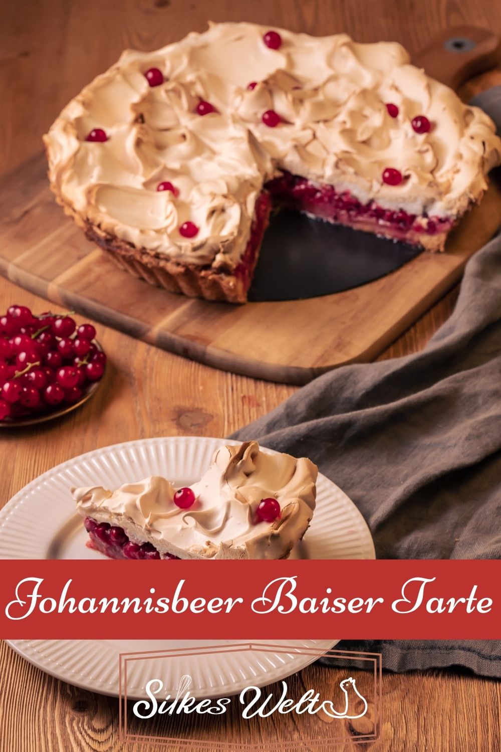 Johannisbeer Baiser Tarte Pinterest Silkeswelt Johannisbeer Baiser Tarte Rezept