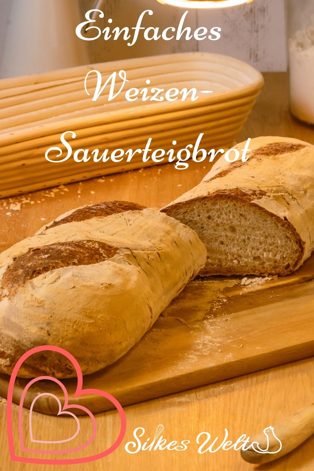 Weizen Sauerteigbrot Pinterest1 Weizen-Sauerteigbrot Rezept