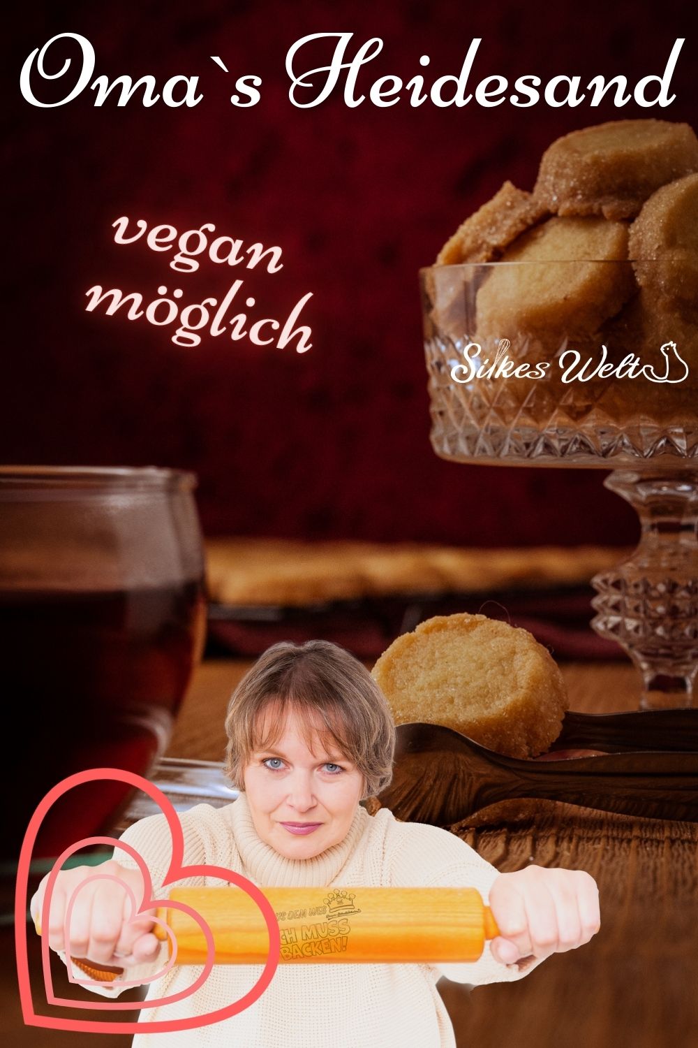 Heidesand Pinterest1 einfache Heidesand Rezept vegan