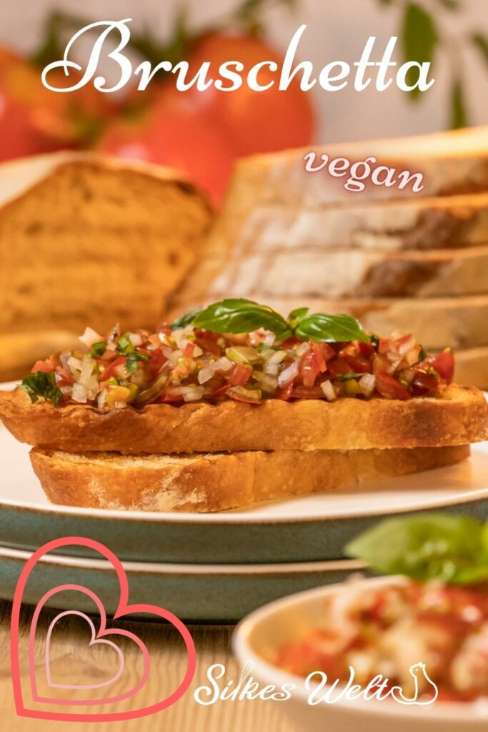 Klassische Bruschetta, unser Beitrag auf Rezepte-Silkeswelt