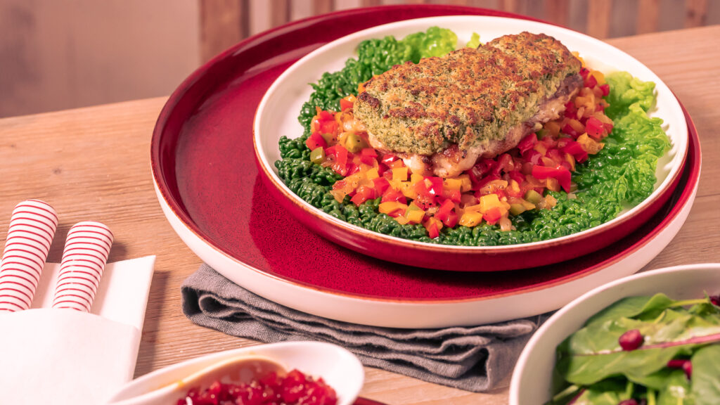 Fischfilet mit Kräuterkruste