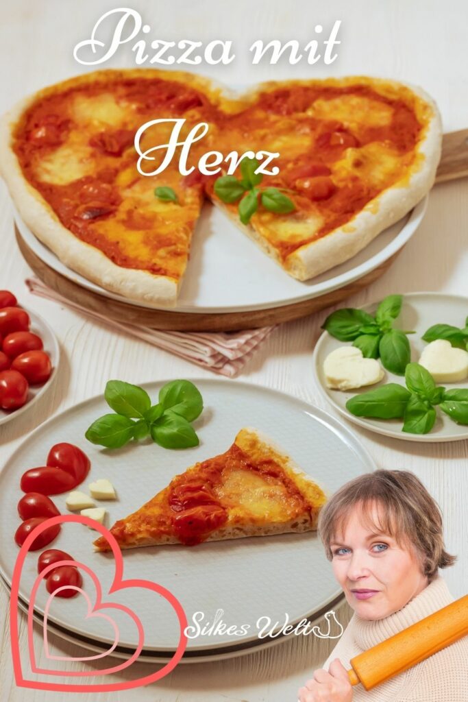 Pizza mit Herz Rezept