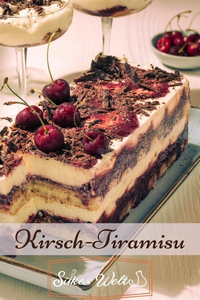 Leckerers Kirsch-Tiramisu ohne Ei | Rezepte-SilkesWelt.de