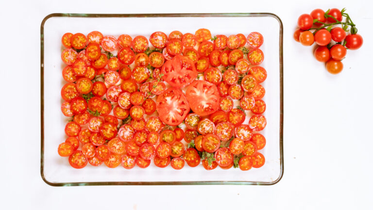 warm herzlich anders Rezepte-SilkesWelt.de Ofentomatensoße-geröstet