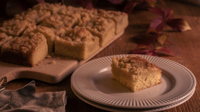 Streuselkuchen vom Blech - ohne Hefe