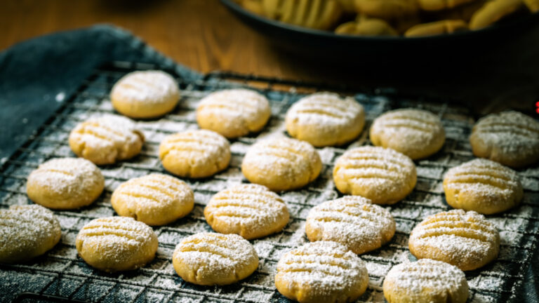 warm herzlich anders Rezepte-SilkesWelt.de Puddingplätzchen Rezept einfach zum nachbacken