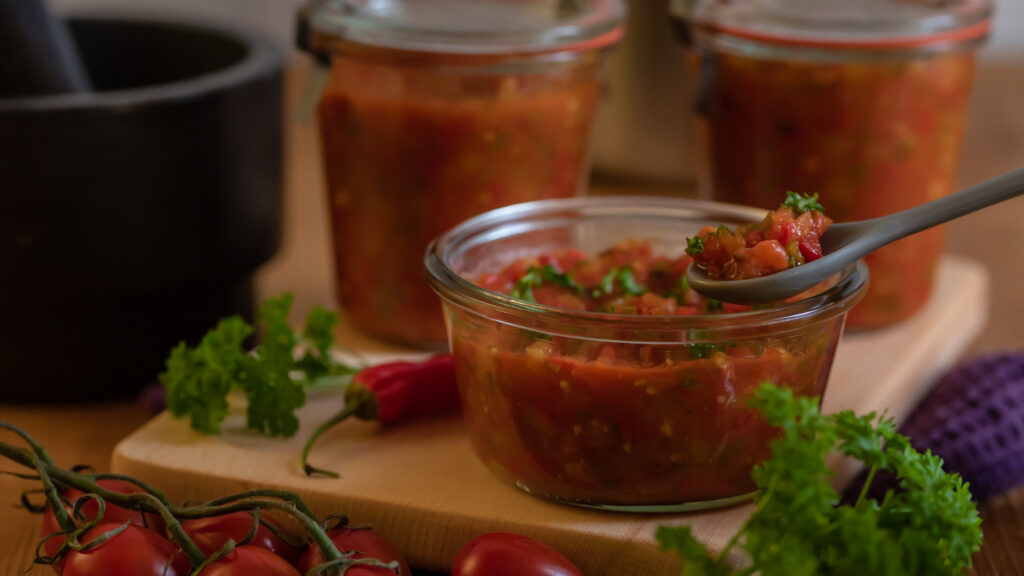 Tomaten-Paprika Salsa