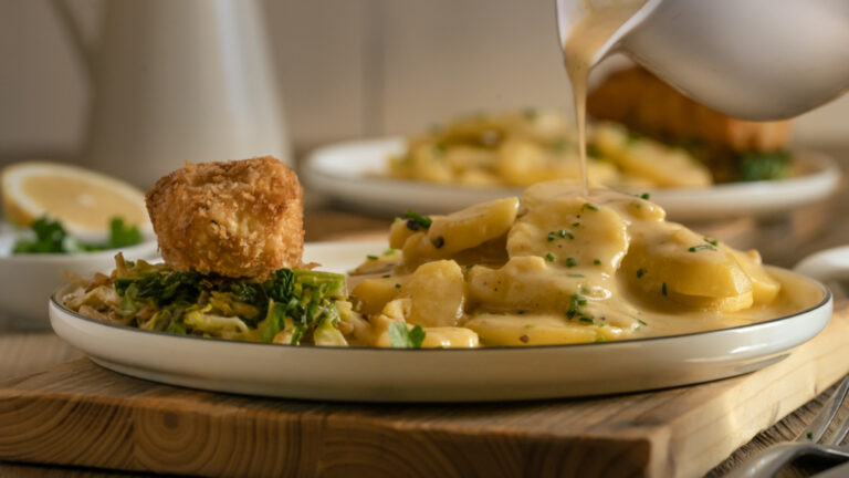 warm herzlich anders Rezepte-SilkesWelt.de Cremige Rahmkartoffeln