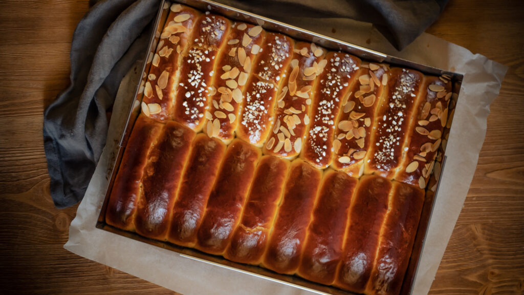 Einback in der Form gebacken