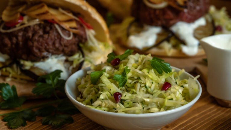 warm herzlich anders Rezepte-SilkesWelt.de Rezept Türkischer-Krautsalat selbermachen Herstellung