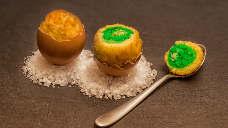 Rezept für Kuchen im Ei