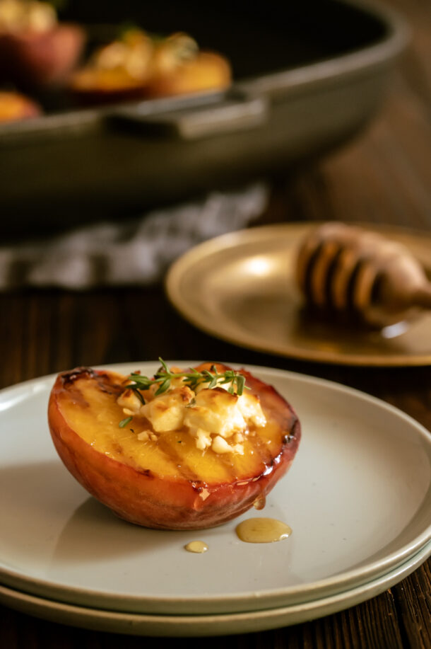 Gegrillte Pfirsiche in 5 Minuten Gegrillte Pfirsiche in 5 Minuten