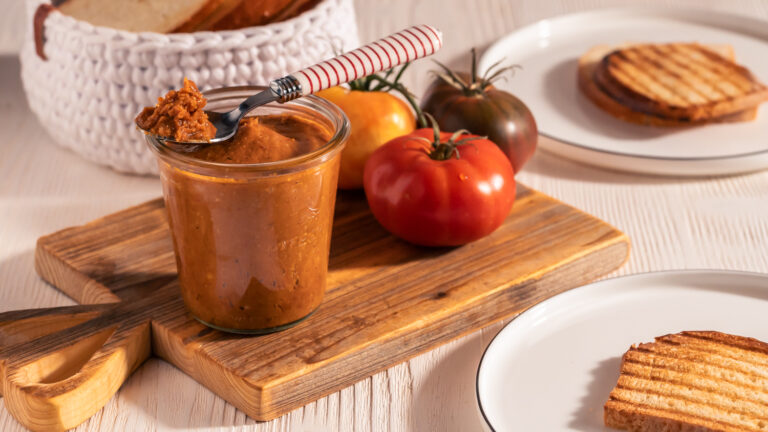 Tomaten Brotaufstrich, veganes Rezept