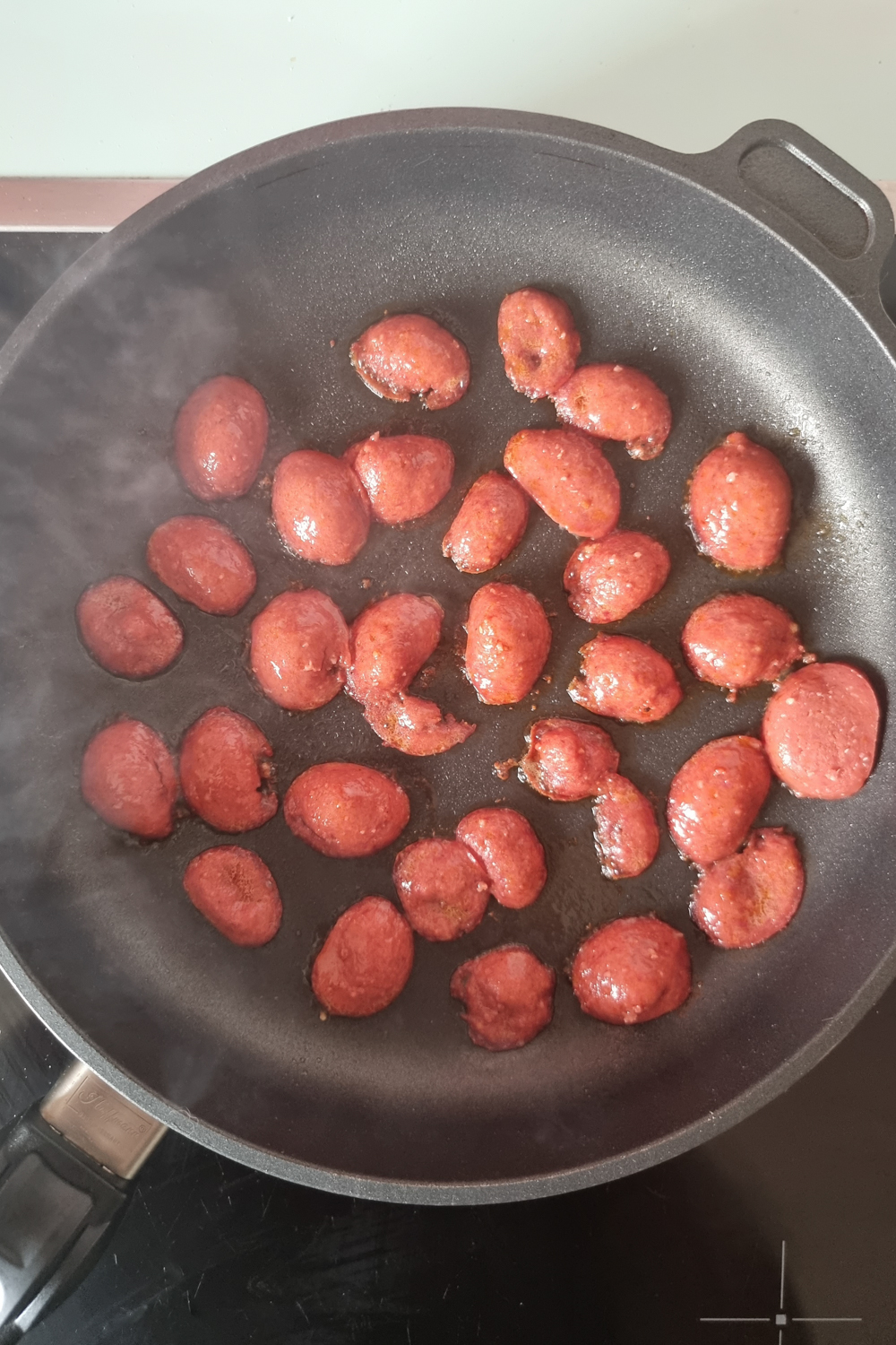 Warmer Bohnensalat mit Pfifferlingen