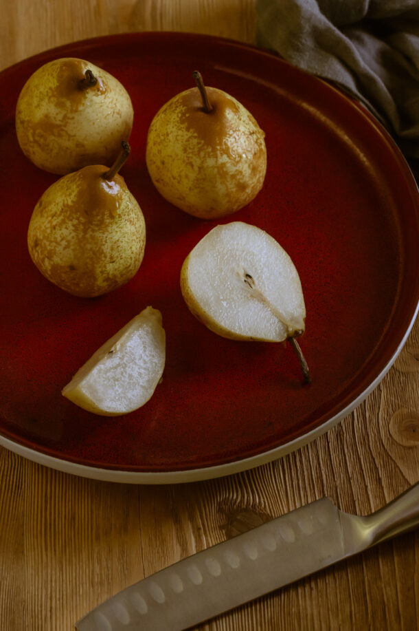 Birnentarte mit Lebkuchengeschmack |Rezepte-Silkeswelt.de