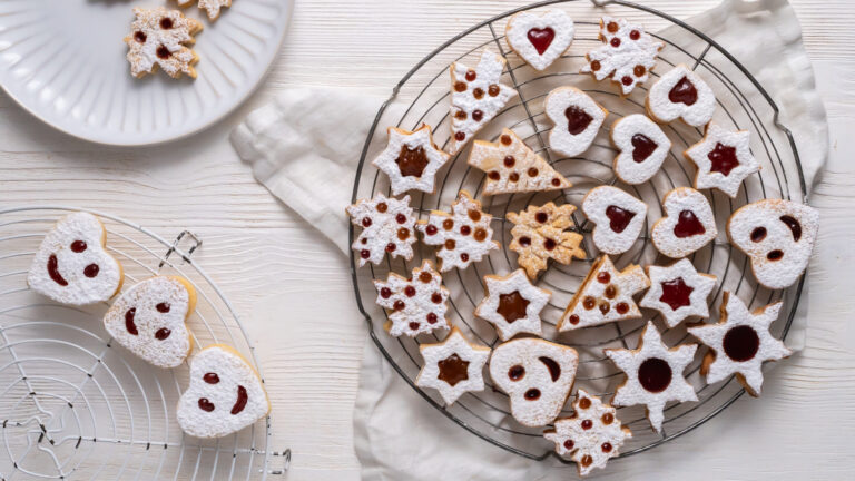 Rezept für einfache Plätzchen, spitzbuben