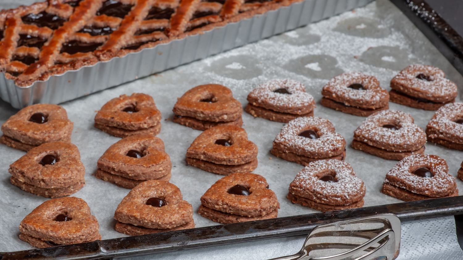 Rezept für Linzer Plätzchen