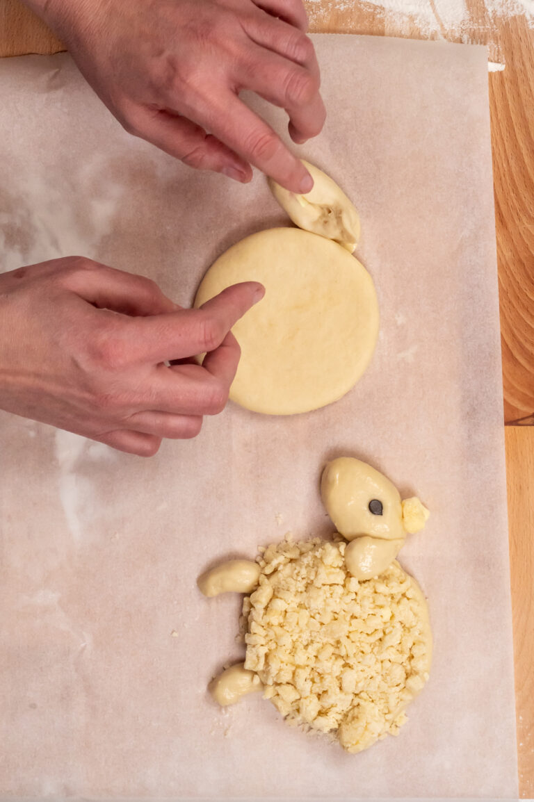 Vegane Osterlämmchen mit Streusel