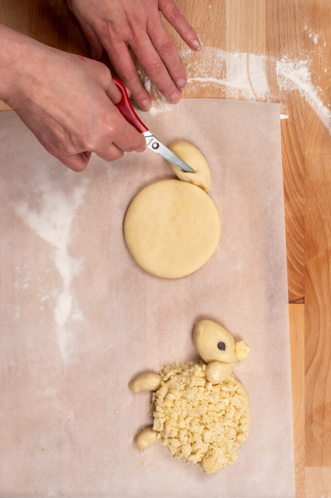 Vegane Osterlämmchen mit Streusel Rezepte-SilkesWelt.de